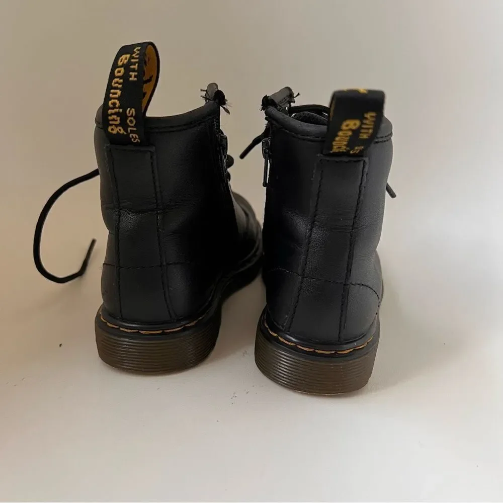 Dr Martens 1460 Boot Kids in Black Toddler US 10
